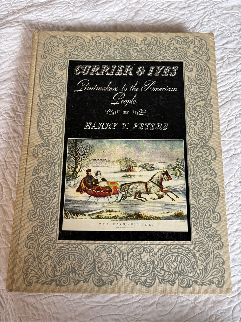 Courier and Ives vintage printmakers to the American People Harry T Peters Book